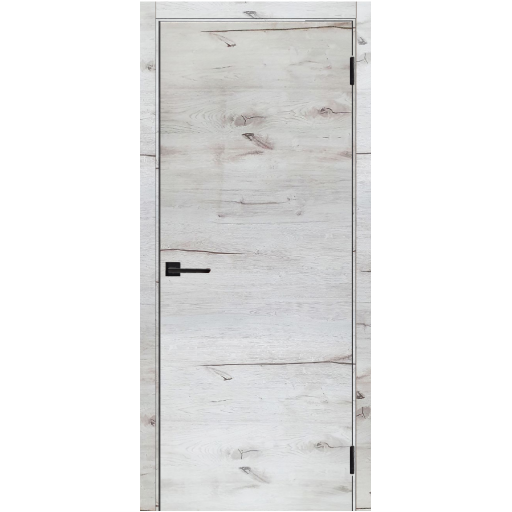 Дверь межкомнатная Леском Роял 1 Дуб арктика, глухое полотно, кромка